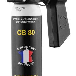 A&eacute;rosol GAZ CS 100 ml avec poign&eacute;e AEROSOL CS GAZ CONCORDE 100ML POIGNEE