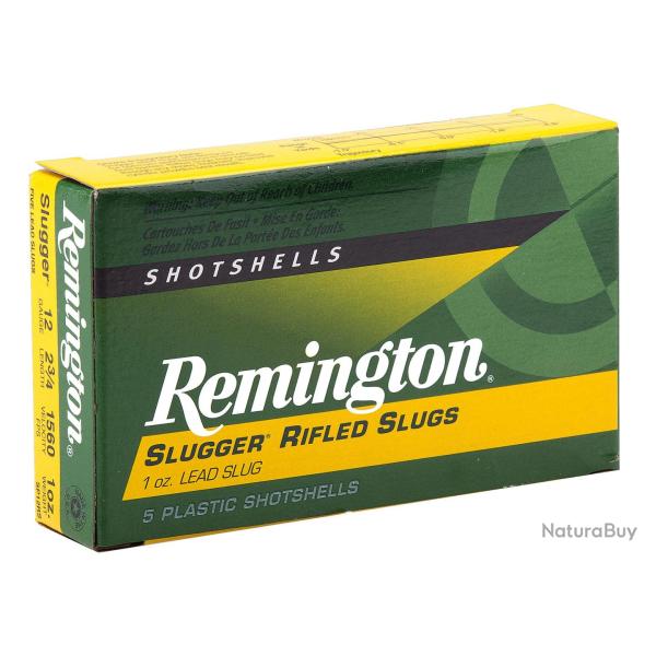 Cartouche Remington � balle slug - Cal. 12/70