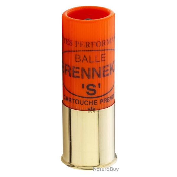 Cartouche Prevot � balle Brenneke-S - Cal. 12/70 BRENNEKE S Cal.12-70