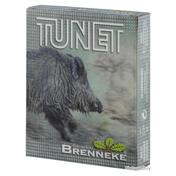 Cartouches de chasse TUNET Brenneke bourre grasse 12/67 12/67 31.5 gr