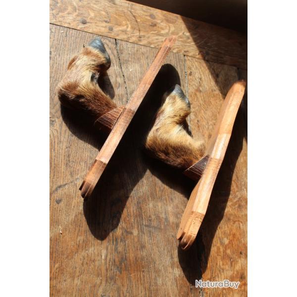 Ratelier pates de chamois ou de mouflons