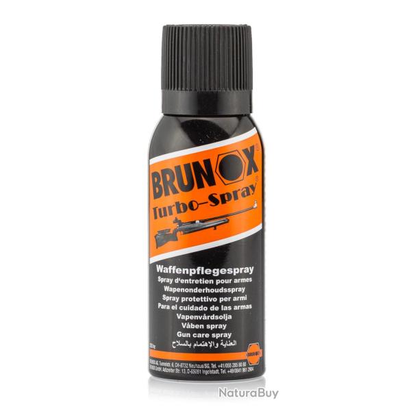 Huile Turbo-Spray en pulv�risateur 120 ml/100 ml - Brunox Huile Gun Care Spray en pulv�risateur - 10