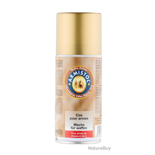 Spray cire bois sp�cial crosses Armistol Cire pour armes