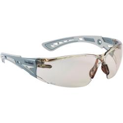 Lunettes BOLLE RUSH+ Platinum verres fum&eacute;s Copper LUNETTES BOLLE RUSH+ COPPER PLATINIUM BRANCHES GRI
