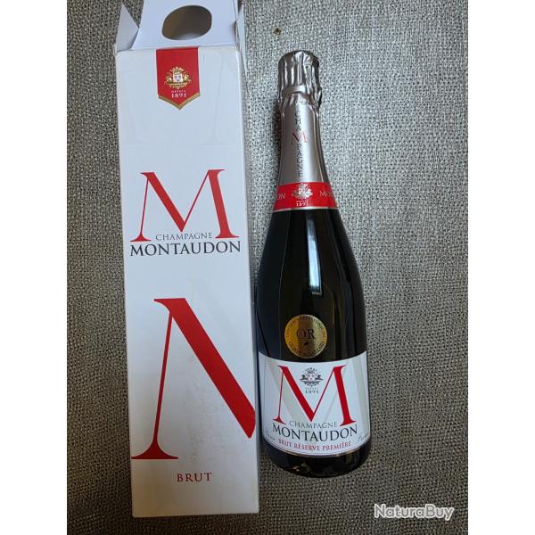 Bouteille Champagne Montaudon Brut R�serve Premi�re 75cl - Avec �tui