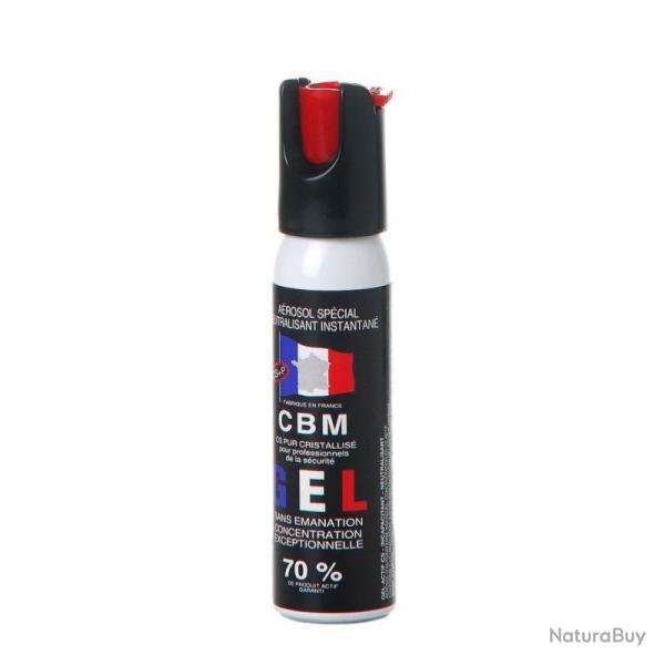 Bombe Gel D�fense CS Capot 1/4 de Tour 25 Ml