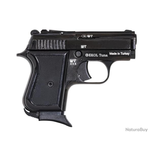 Pistolet � blanc Tuna noir 8mm PA