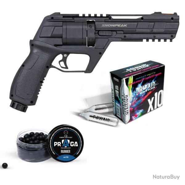 Pack Revolver Snowpeak CP300 C.50 13J + CO2 + Billes