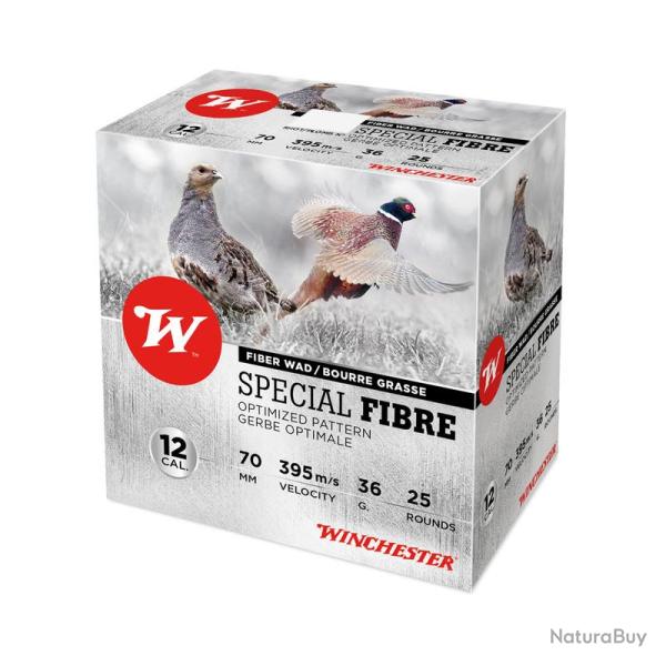 Cartouches Winchester Sp�cial Fibre - Cal. 12/70 Sp�cial Fibre N�8