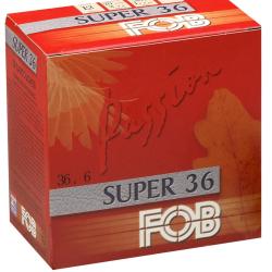 FOB Super 36 12/70 36 g FOB PASSION SUPER 36 Cal. 12-70, culot de 16, 36 gr, N&deg;5