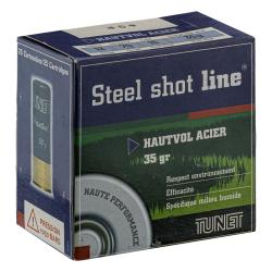 Cartouches Tunet Acier Haut Vol 12/70 HP 35g - Hautes Performances Tunet Acier Haut-Vol acier 35g n&deg;