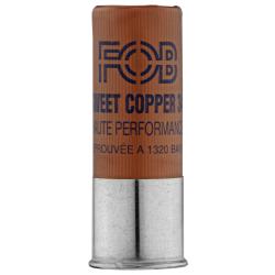 Cartouches Hautes Performances Fob &eacute;cologiques Sweet Copper - Cal. 12/70 ZH 34COPPER Cal.12 N&deg;6