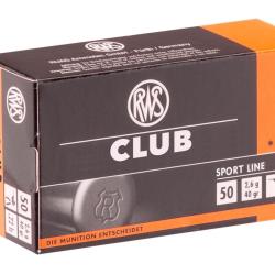 Cartouches .22 LR RWS Club RWS Club x500