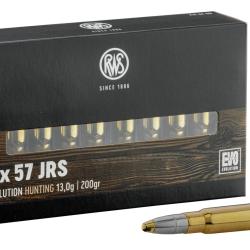 RWS 8x57 JRS Evolution 200 gr / 13 g RWS 8X57 JRS Evo - 200 GR - 13 g BTE/20