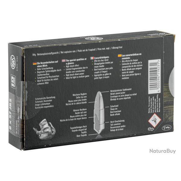 RWS 8x57 JRS ID Classic 198 gr / 12.8 g ID 198 gr / 12.8 g