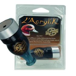 Appeau siffleur male acrylique