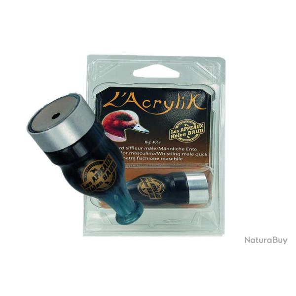 Appeau siffleur male acrylique
