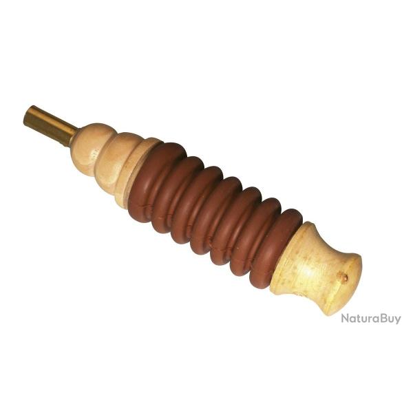 Appeau grive caoutchouc marron blister