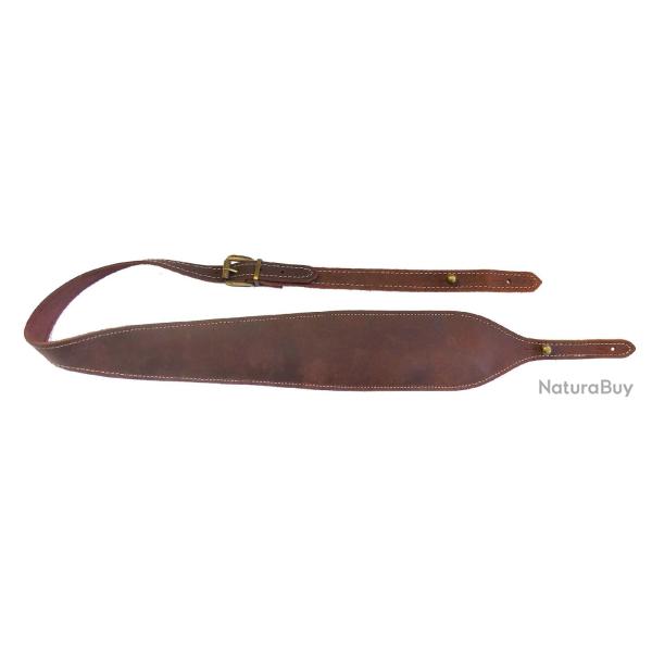 Bretelle carabine large anti-derapant+mousse confort