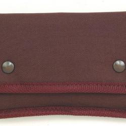 Etui cartouchiere 10 balles cuir vieilli