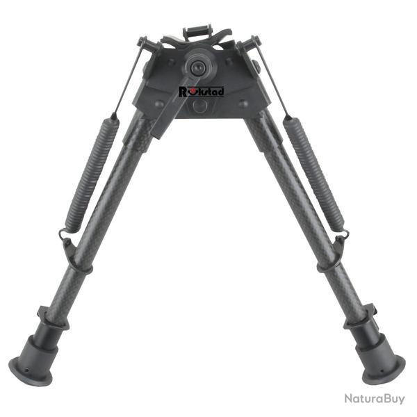 Bipied 9-13.5 Carbon Grenadiere Rail Weaver Pieds Retractables