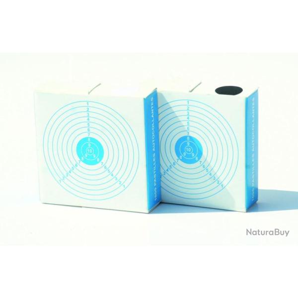 Gommettes D15 Noir x1000