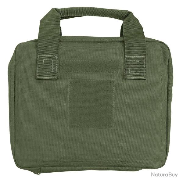 Etui arme de poing 22x25cm vert