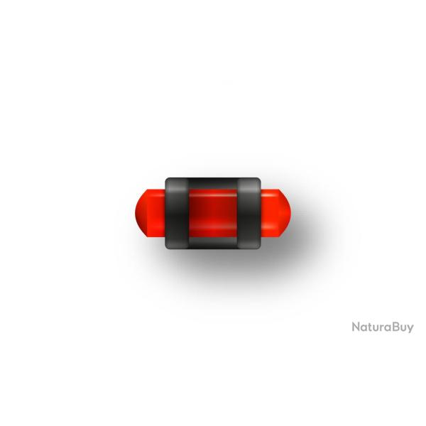 Guidon fluo rouge ajoure M2.6 D2 L6.5