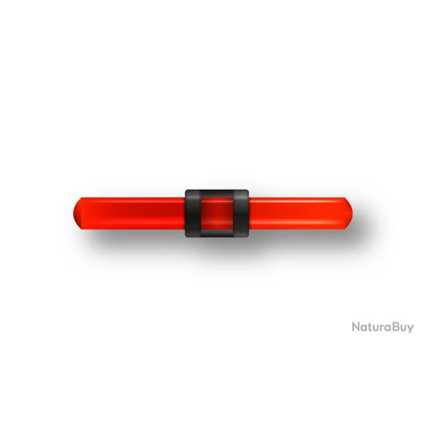 Guidon fluo rouge ajoure M2.6 D2 L17.5