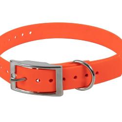 Collier Biothane Beta 600x25mm Orange