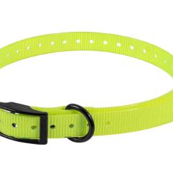 Sangle pour collier electronique 650x19x2mm jaune