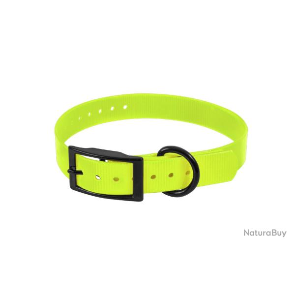 Sangle pour collier �lectronique 650x25x2,6mm jaune