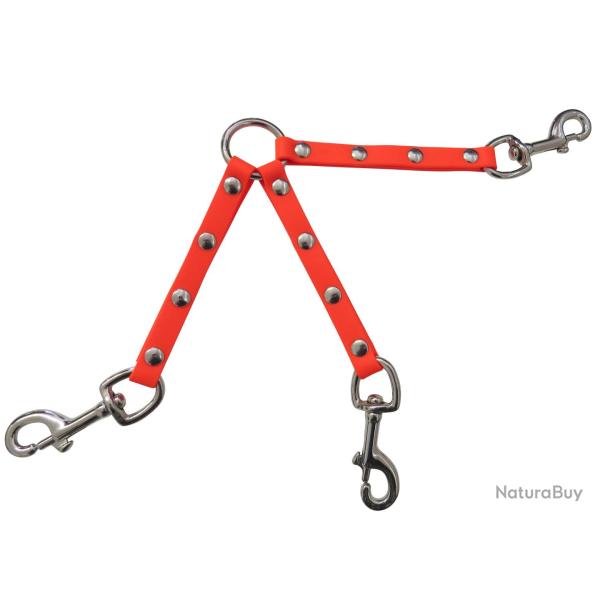 Tripleur Biothane 20x16cm Orang