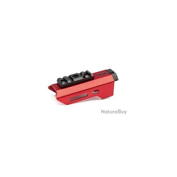 Garde main additionnel rouge pour silencieux AAP01
