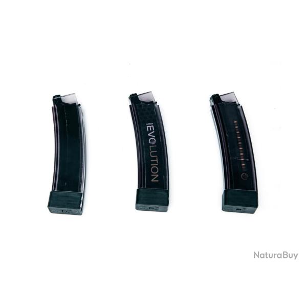 Chargeur AEG 75 cps Scorpion EVO3 Bo�te de 3 Smoky