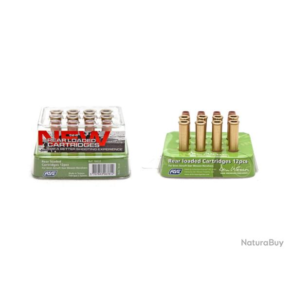 Cartouches DW et DW715 CNC Rear Load par 12