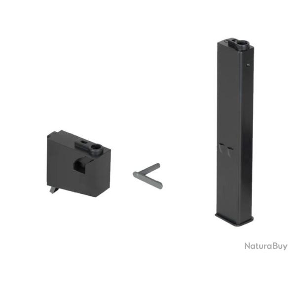 Chargeur AEG 9mm 45 cps avec adaptateur