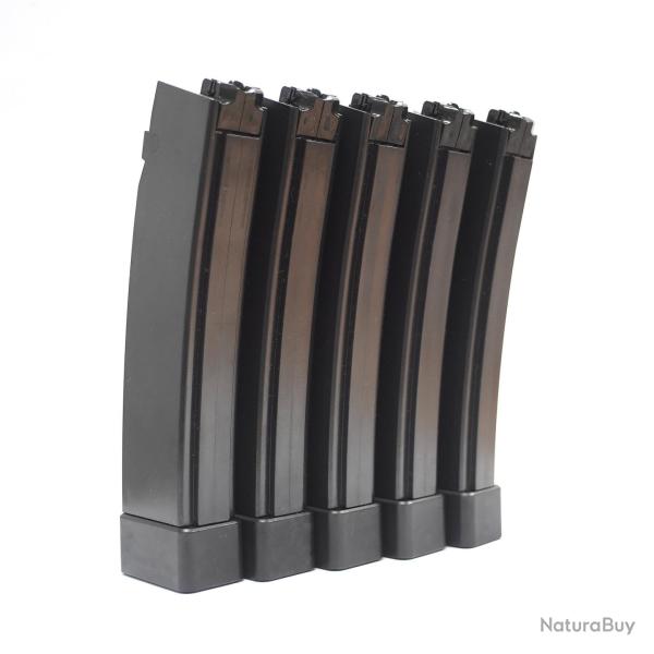 Boite de 5 chargeurs 6mm Evo MTW 9mm