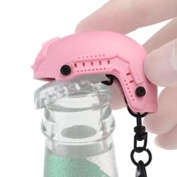 Porte clef casque Fast rose