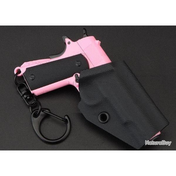 Porte clef 1911 avec holster tan