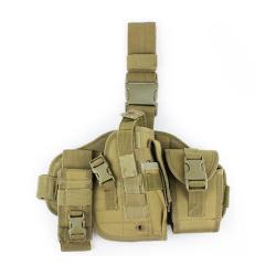Holster plateforme de cuisse Tan