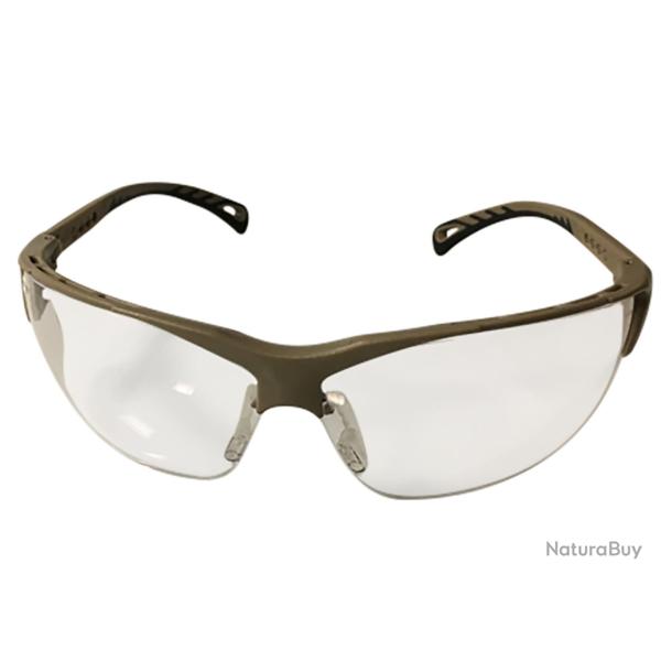 Lunettes de protection CE branches r�glables tan