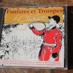 Cd Fanfares et trompes de Chasses v&eacute;nerie fran&ccedil;aise.