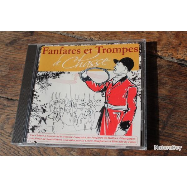 Cd Fanfares et trompes de Chasses v�nerie fran�aise.