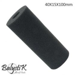 Mousse pour silencieux 40x15x100mm