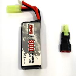 Batterie Li-Po 11,1V 800mAh 3*602562P stick