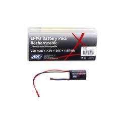 Batterie Li-Po 7.4V 250mAh HPA