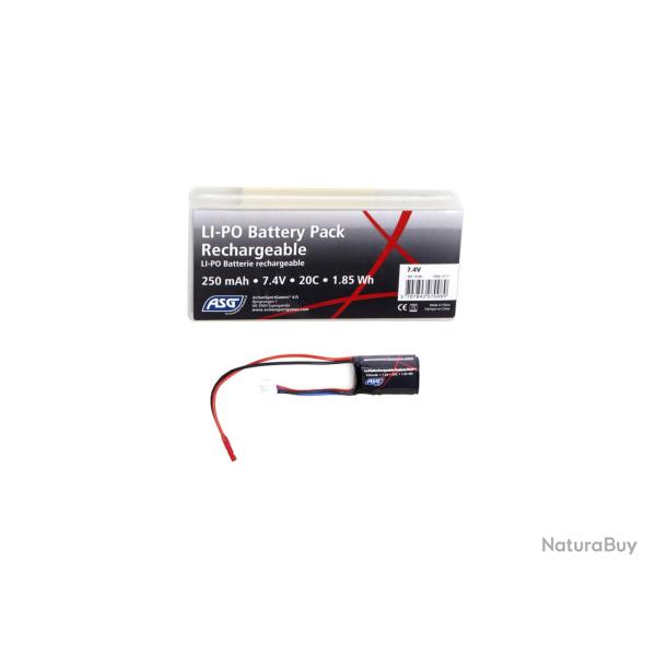 Batterie Li-Po 7.4V 250mAh HPA