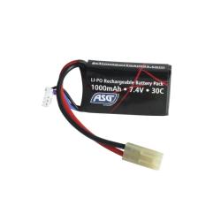 Batterie Li-Po 7.4V 1000mAh 1 Stick Compacte