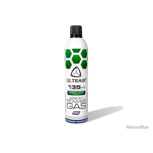 Bombe gaz Ultrair 135 PSI 570ml